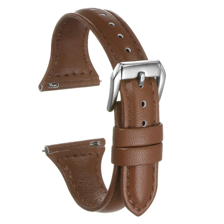 Leather Watch Band Replacement Quick Release Genuine Leather Watch BINLUN Leather Watch Band Replacement Quick Release Genuine  main image 3