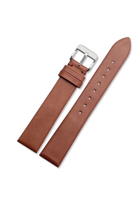 Genuine Leather Watch Strap Fit For Armani Ar-1674 1675 1676 1677 1819 9042 Thin Soft Belt Watchband