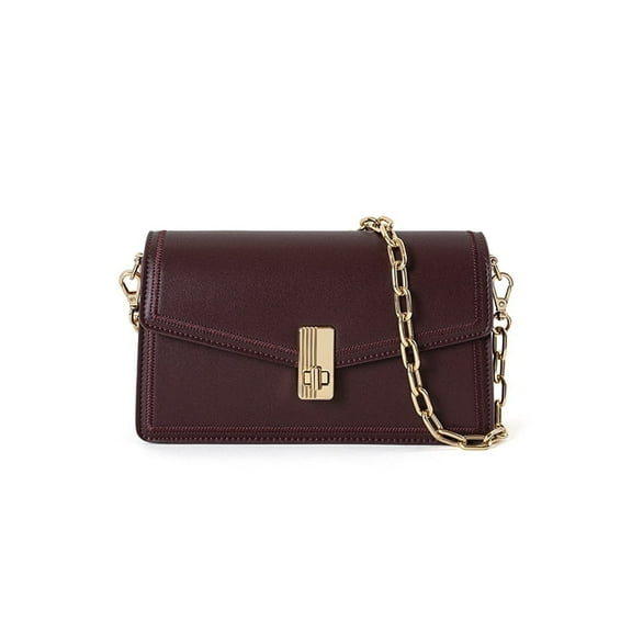 Genuine Leather Women's Shoulder Bag Cowhide Crossbody Bag Purse Medium Handbag