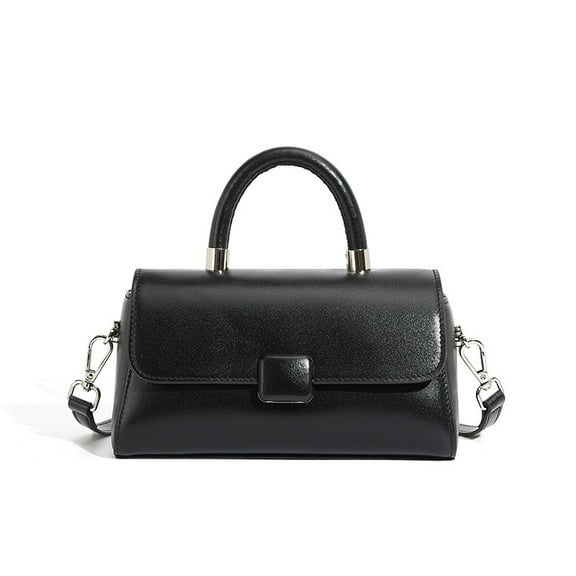 Genuine Leather Women's Shoulder Bag Cowhide Crossbody Handbag Purse Medium