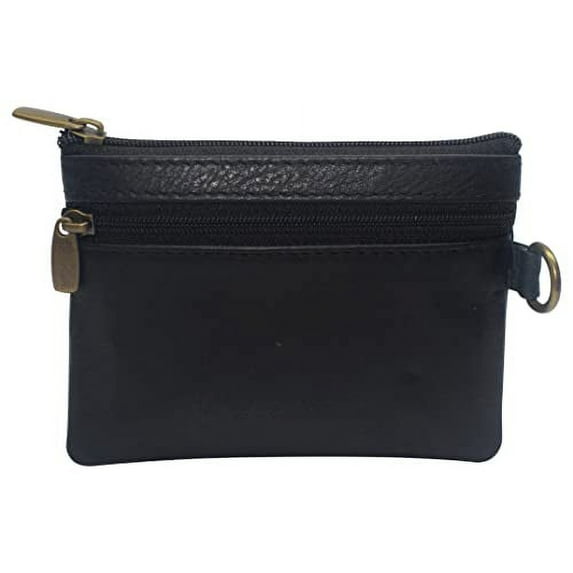 Genuine Leather Womens Purses Coin Purse Cash Change Wallet Key Holder Money Pouch