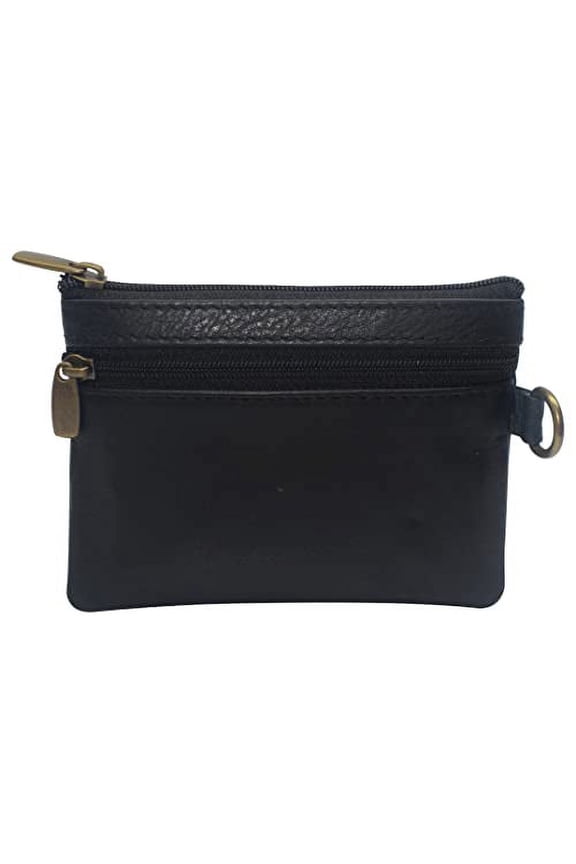 Genuine Leather Womens Purses Coin Purse Cash Change Wallet Key Holder Money Pouch