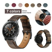 LEIXIUER Genuine Leather band for samsung Galaxy watch 3 45mm/46mm/Gear S3 frontier 22mm watch band bracelet for Huawei watch gt-2-2e-pro 46 mm strap