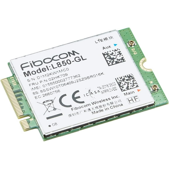 Genuine Lenovo ThinkPad Fibocom L850-GL CAT9 M.2 WWAN LTE Module