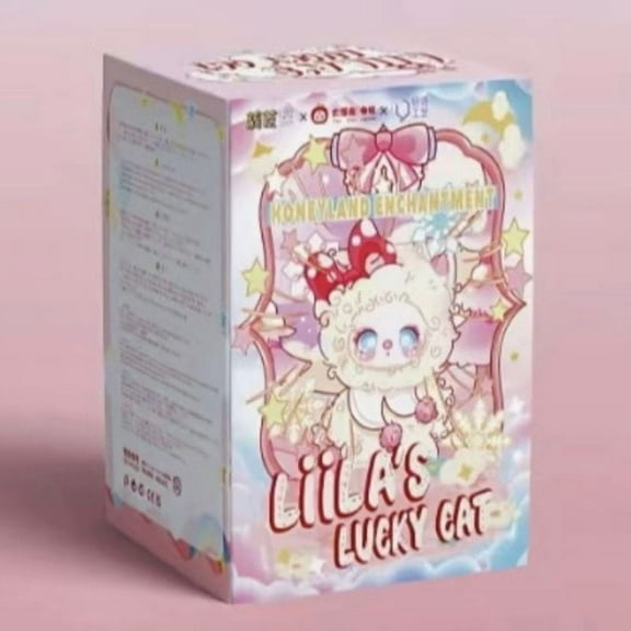 Genuine Liila Luky Cat V3 Serise Blind Box Toys Girls Surprise Gift