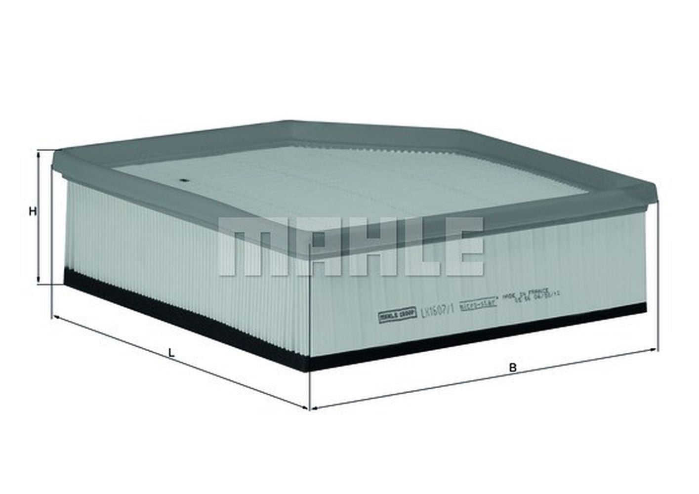 Genuine MAHLE Air Filter