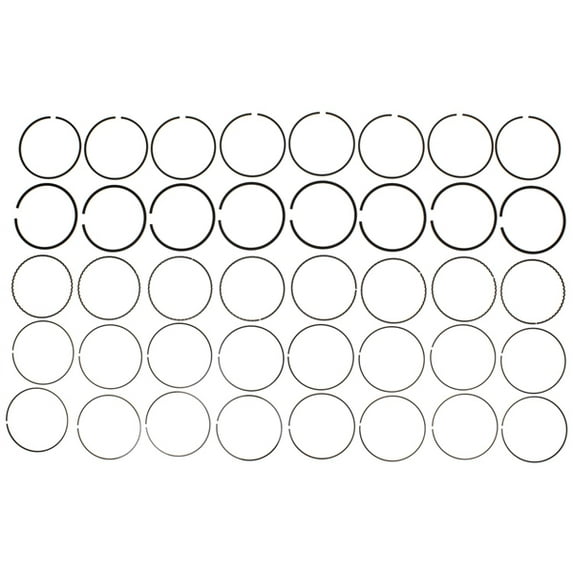 Genuine MAHLE RING SET MOLY