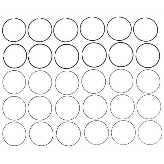 Genuine MAHLE RING SET MOLY