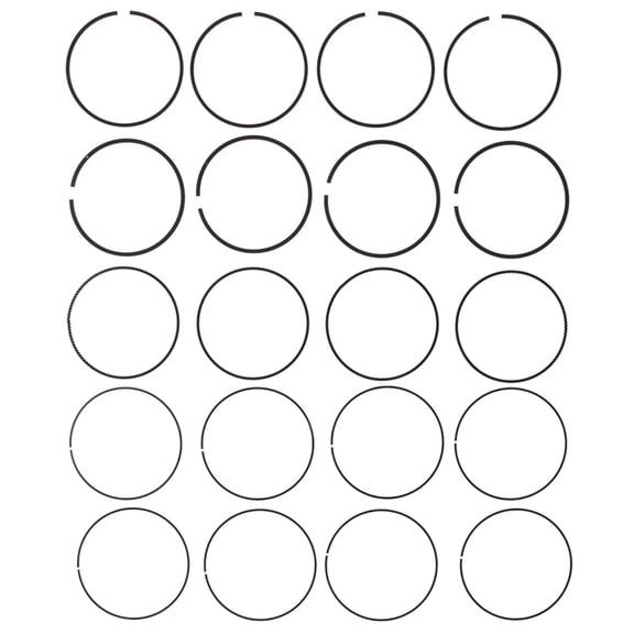 Genuine MAHLE RING SET MOLY