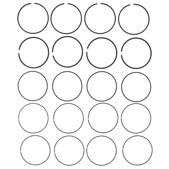 Genuine MAHLE RING SET MOLY