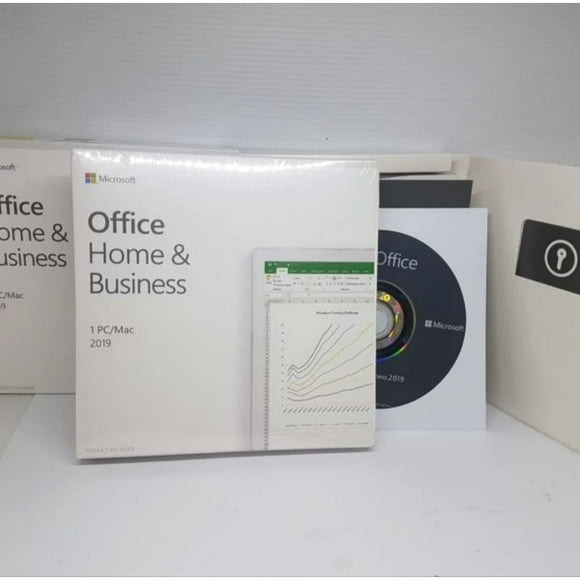Genuine MS Office 2019 Home and Business for Mac | DVD Installer Included | Full Version