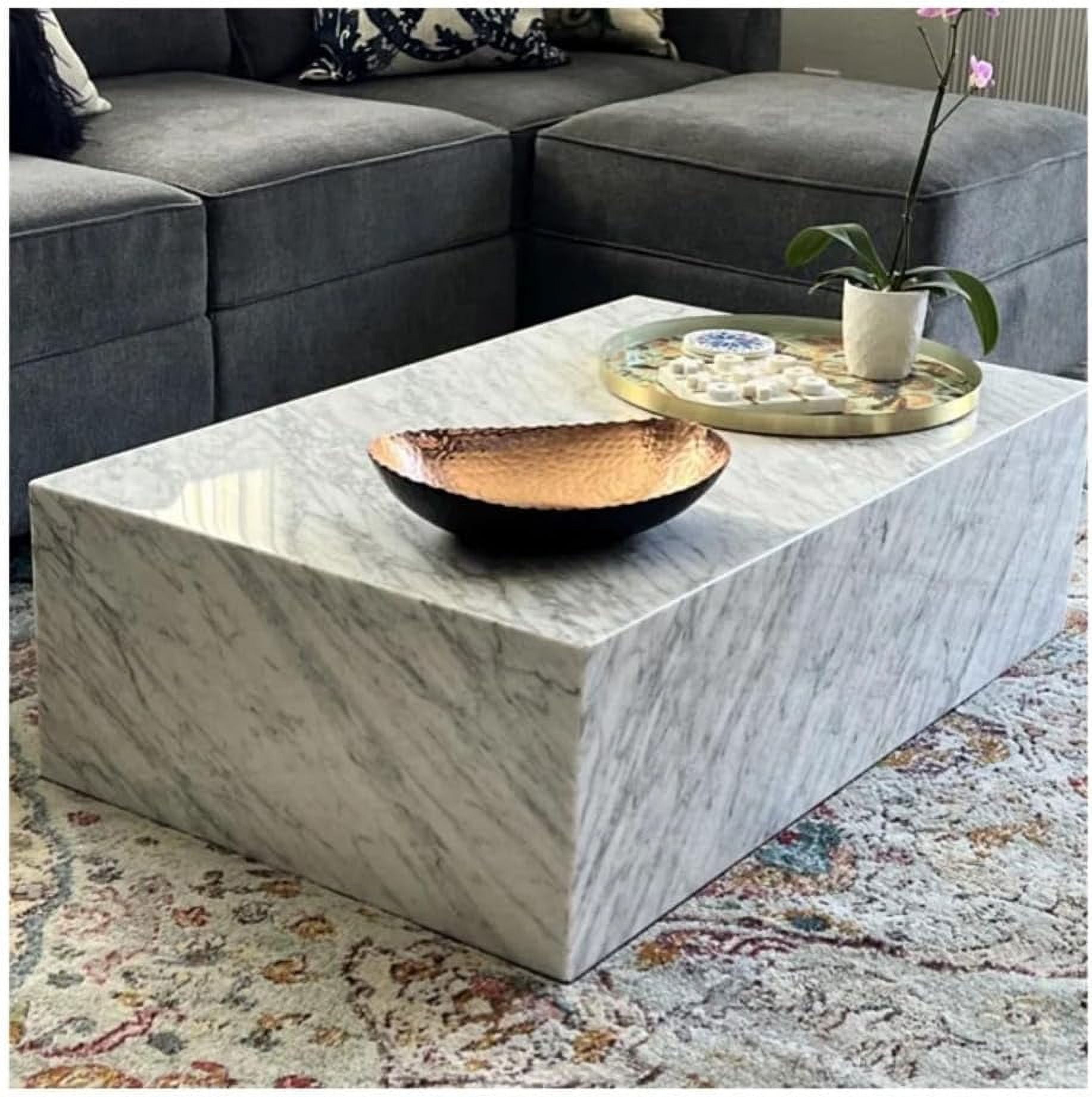 Real marble coffee table deals