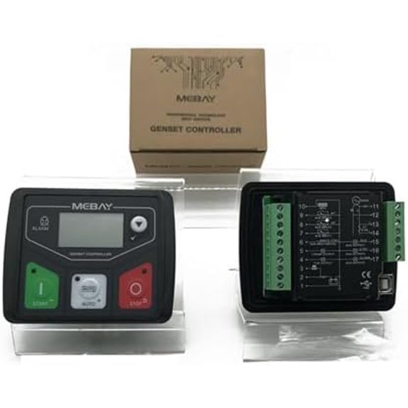 Genuine Mebay DC30D Generator Control Module Automatic Genset Controller Panel High-Resolution Intelligent Generator Set Controller for Power Management$$Garden &