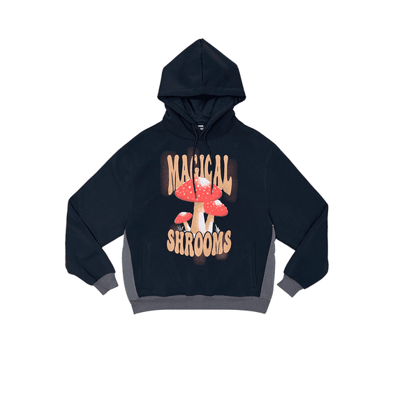 Genuine Mens Magical Shrooms Hoodie Streetwear Fashion
