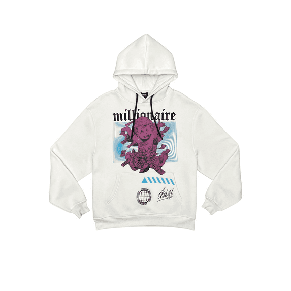 Genuine Mens Millionaire Hoodie Streetwear Fashion