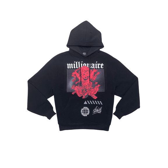 Genuine Mens Millionaire Hoodie Streetwear Fashion