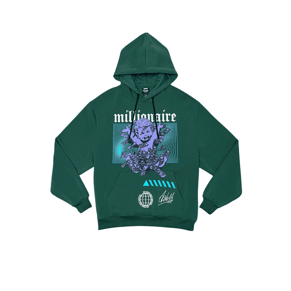 Genuine Mens Millionaire Hoodie Streetwear Fashion