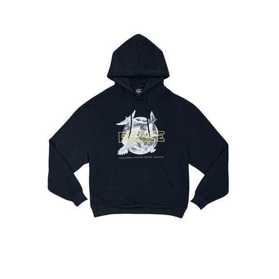 Genuine Mens Peace Hoodie Streetwear Fashion