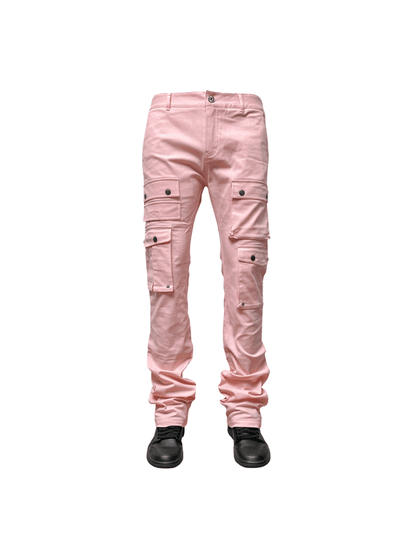 Genuine Mens Stack Fit Twill Pants Streetwear Fashion