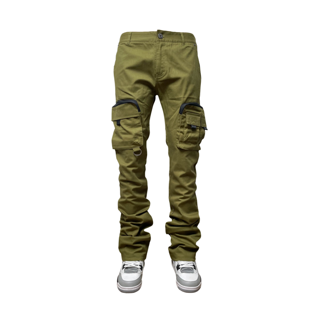 Genuine Mens Twill Stack Pant Streetwear Fashion