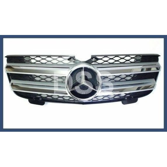 Genuine Mercedes-Benz GL Front Bumper Grill Assembly (2007-2009
