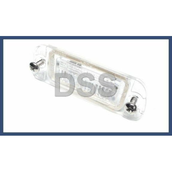 Genuine Mercedes-Benz License Plate Light Lens Set (x2) (2007-2012) 2518200166