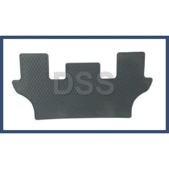 Genuine Mercedes Black R Class Third Row All Weather Floor Mat Rubber 2006-2013
