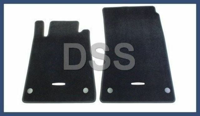 Genuine Mercedes SLK Class R171 BLACK Carpeted Floor Mats Carpet + Warranty NEW