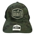 thumbnail image 1 of Genuine Merchandise Men's MLB Trucker Snapback Baseball Hat (Camo/Braves), 1 of 2