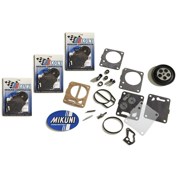 Genuine Mikuni Triple Carb Carburetor Rebuild Kit Yamaha GP GPR XL XLT 1200
