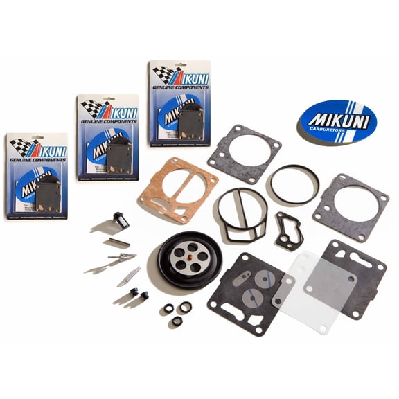 Genuine Mikuni Triple Carb Carburetor Rebuild Kit Yamaha SUV GP XL 1200 GP1200