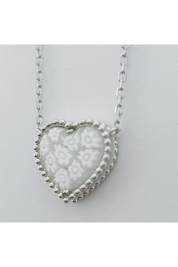 Genuine Millefiori Murano Glass Necklace – Italian Artisan Jewelry in 925 Sterling Silver – Handcrafted in Murano, Italy