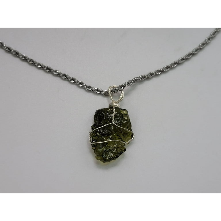 Genuine Moldavite Choker 100 Natural Minimalist Gifts Trendy Choker Necklace