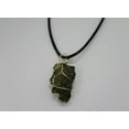 thumbnail image 1 of Genuine Moldavite Necklace 100 % Natural Minimalist Gifts, Trendy Necklace, 1 of 2