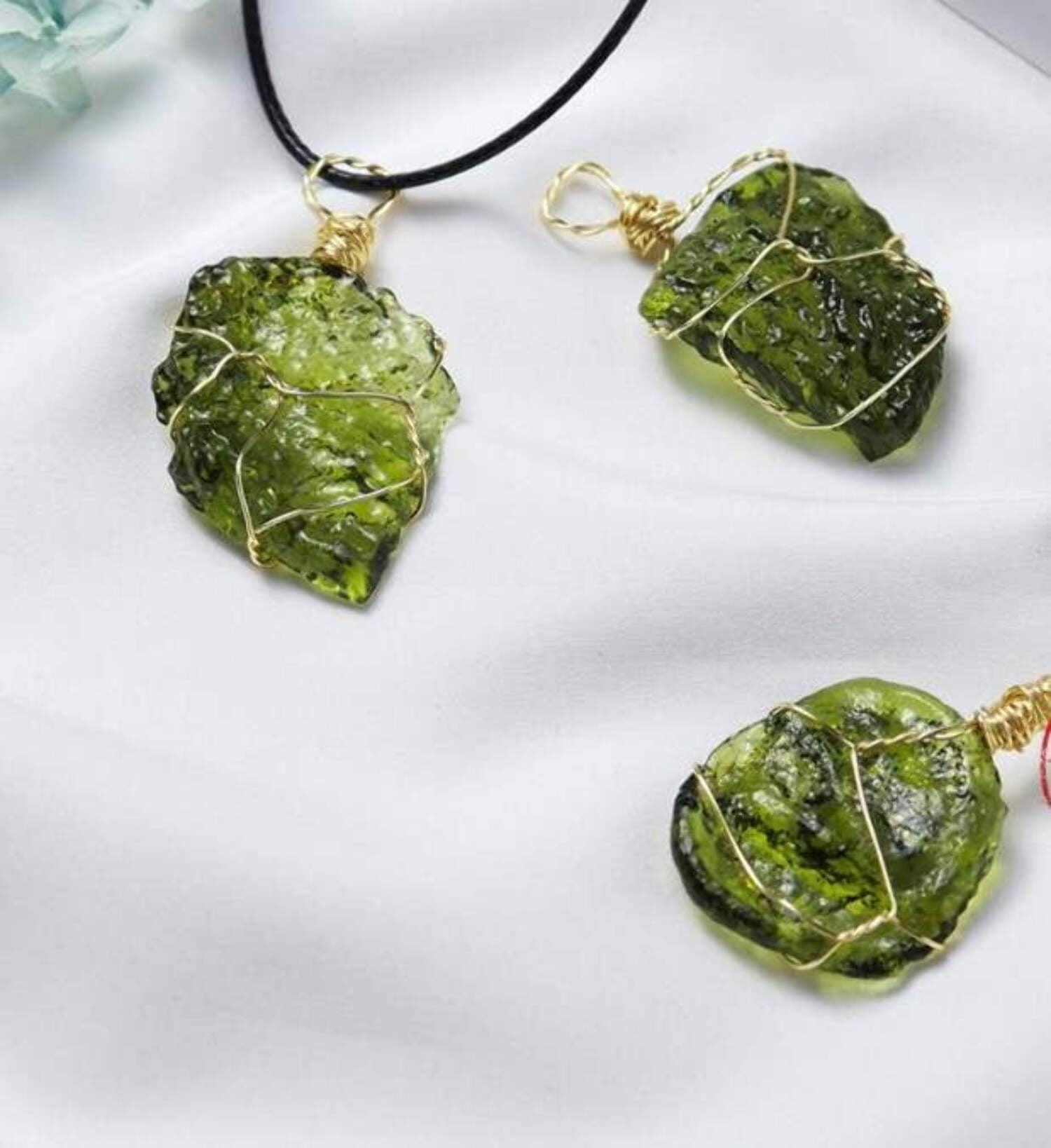 Authentic Moldavite Necklace 100% Natural Stone Ghana Ubuy