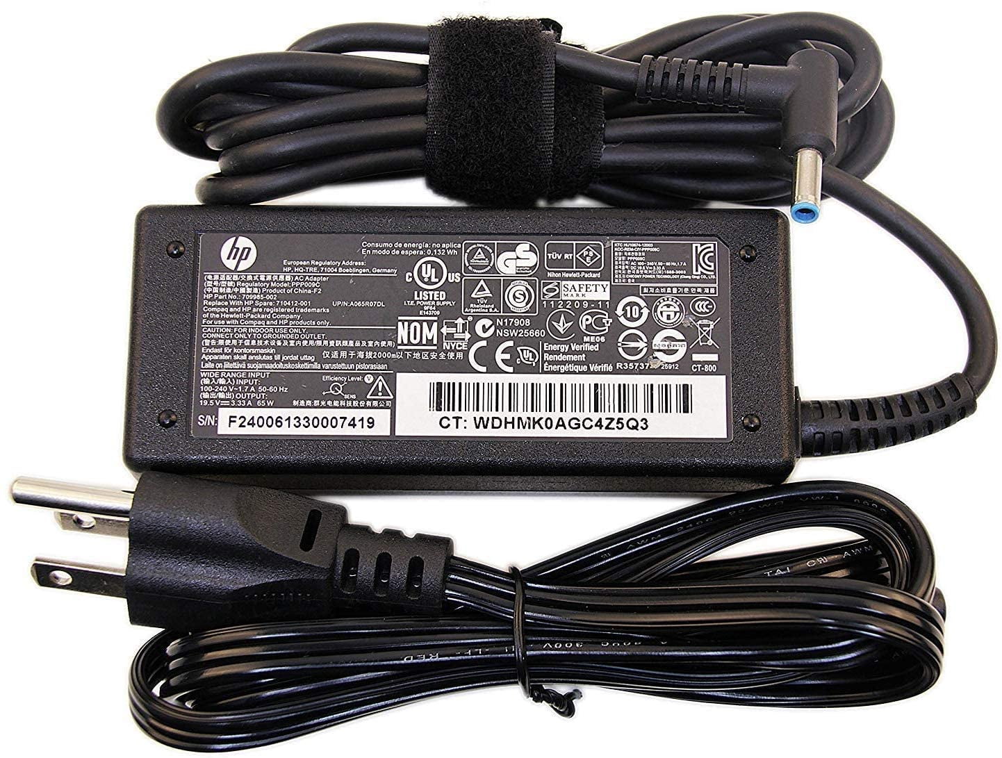 Genuine New HP PA-1650-32HE 709985-001 710412001 AC Adapter 