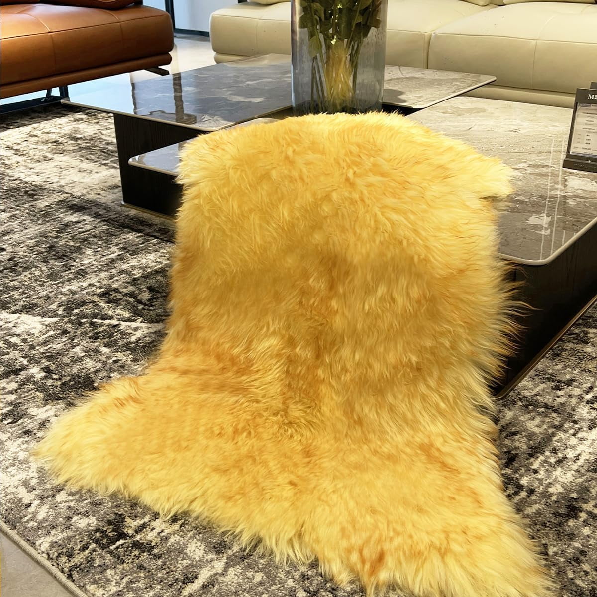 Genuine New Zealand Sheepskin Rug Locker Rug Motorcycle Seat Cover ...