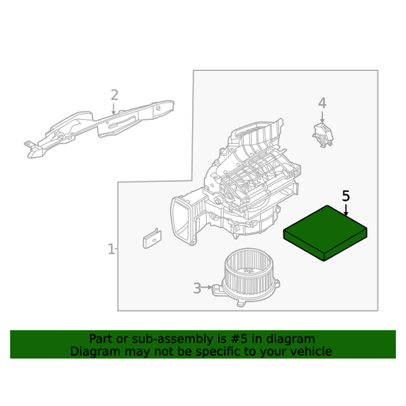 Genuine Nissan OE Filter Kit - Air, Air Conditioner H7277-5NA0J