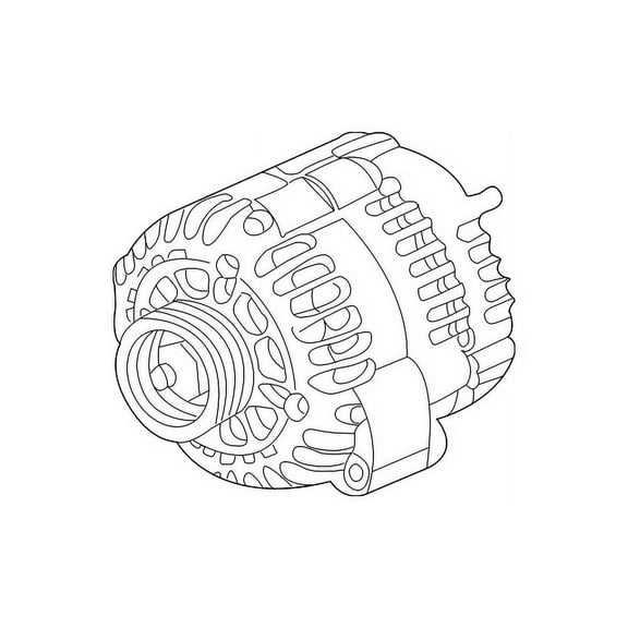 Genuine OE GM Alternator 22781131