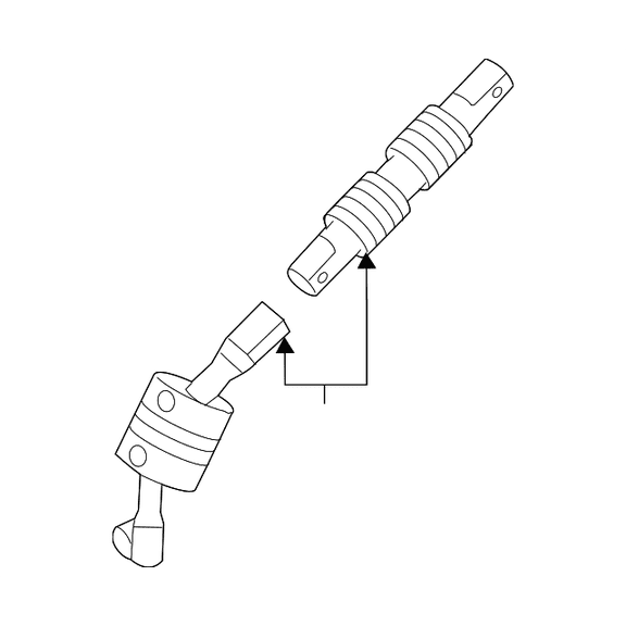 Genuine OE GM Coupling Shaft 25873103
