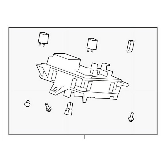 Genuine OE GM Fuse & Relay Box 20934633