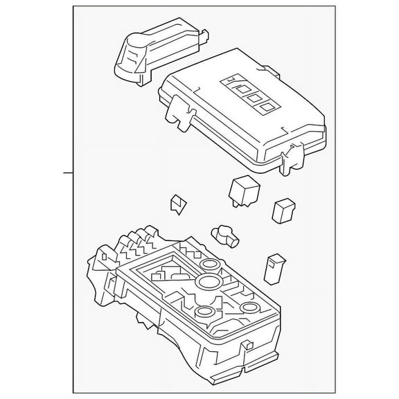Genuine OE GM Fuse & Relay Box 42571924