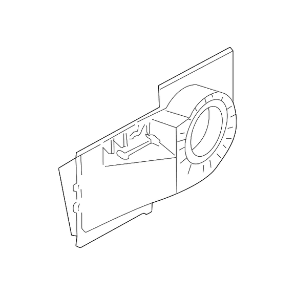 Genuine OE GM HVAC Blower Motor Housing 52493553