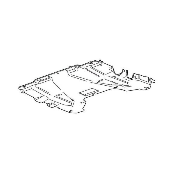 Genuine OE GM Lower Shield 23334082