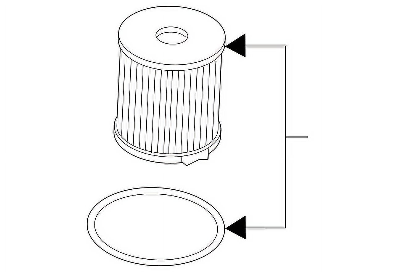 Genuine OE Kia Engine Oil Filter Element 263502M000