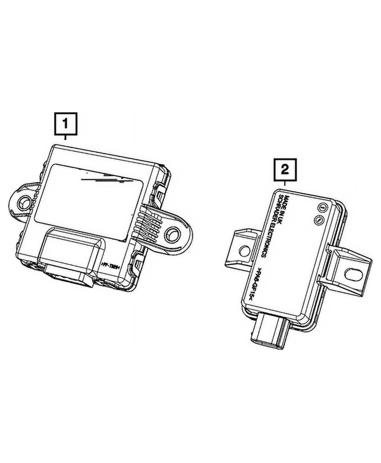 Genuine OE Mopar Gateway Module 68493608AA