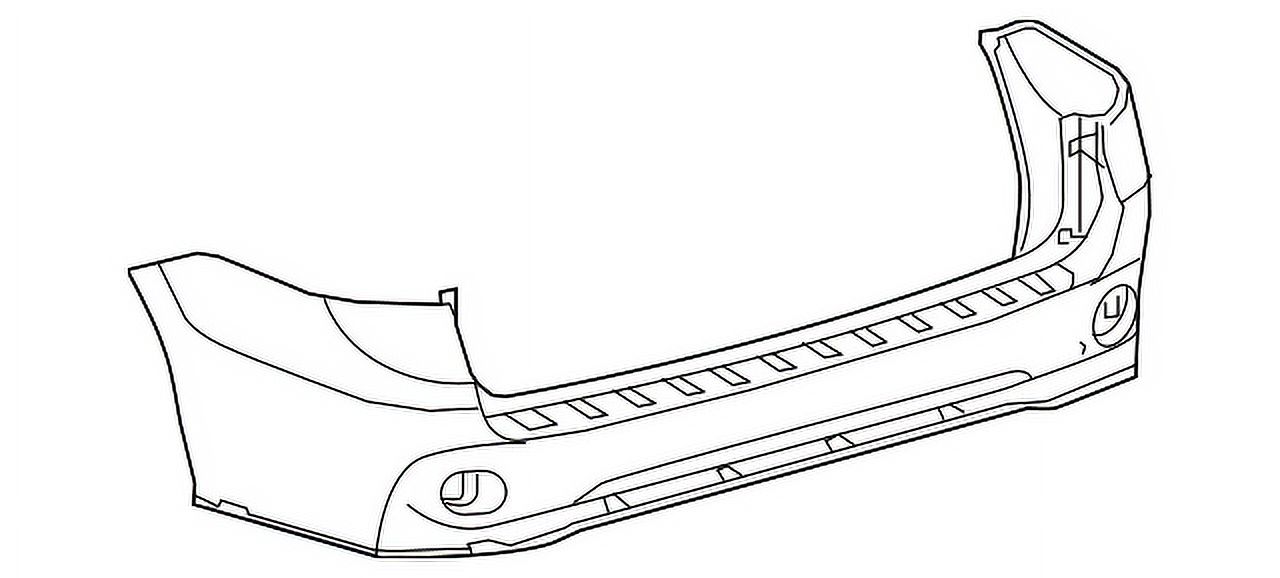 Genuine OE Toyota Bumper Cover 5215908908