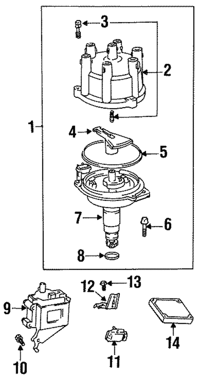 Genuine OE Toyota Cap 19101-66010