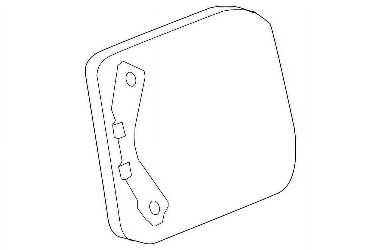 Genuine OE Toyota Fuel Door 77350-06130