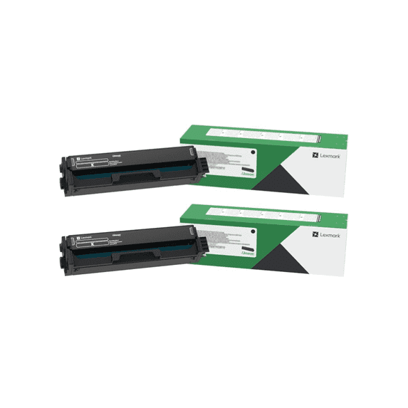 Genuine OEM CX331adwe Toner Lex mark Black High Yield Return Program Print Cartridges for CX 331, CX331, CX331 adwe, 40N9070